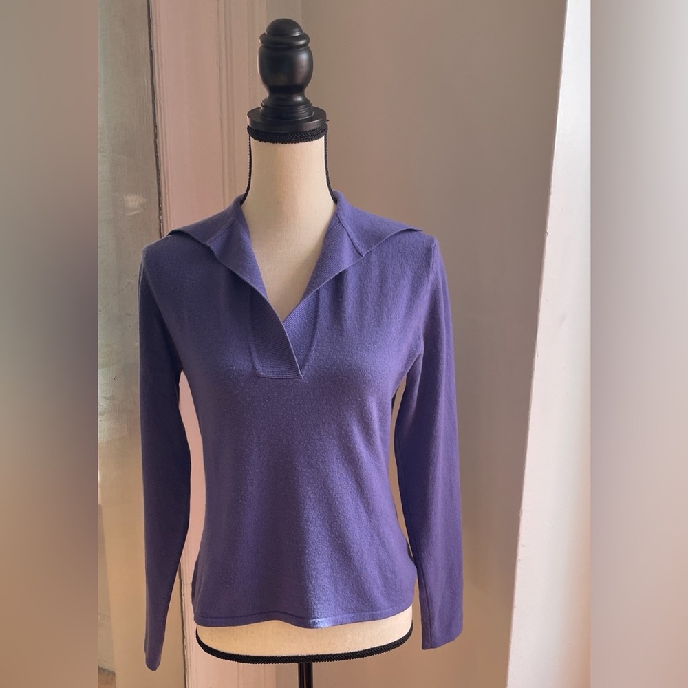 [Neiman Marcus] 100% Cashmere Collection Sweater - Picture 8 of 8